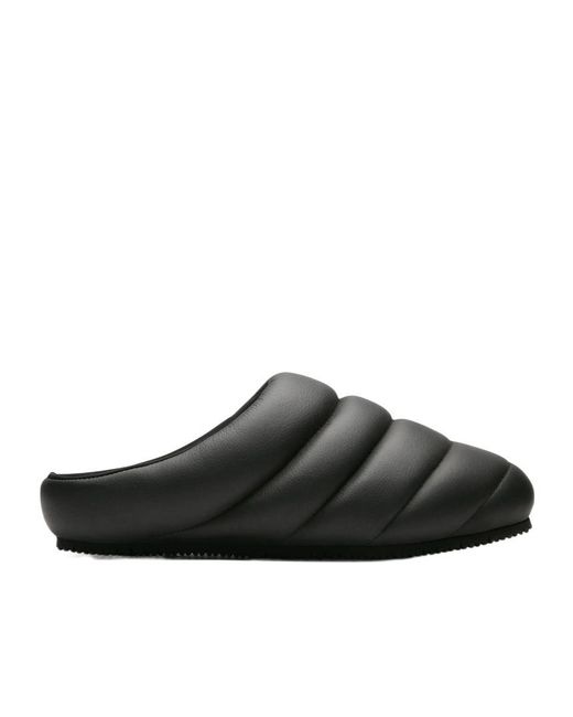 Axel Arigato Black Round-Toe Slippers