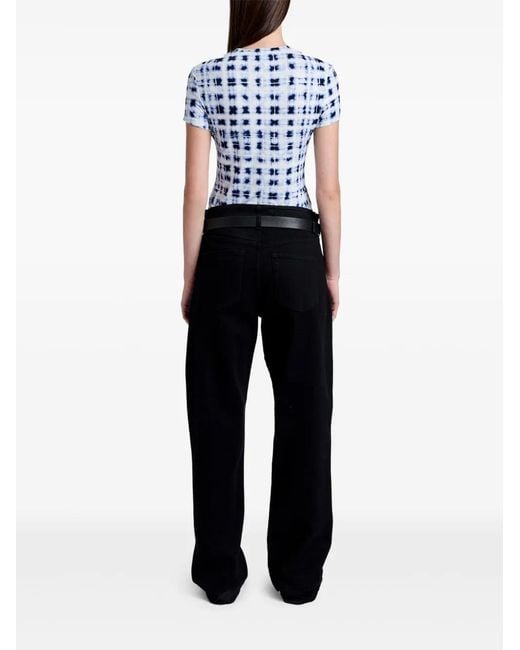 Proenza Schouler Blue Parson T-Shirt