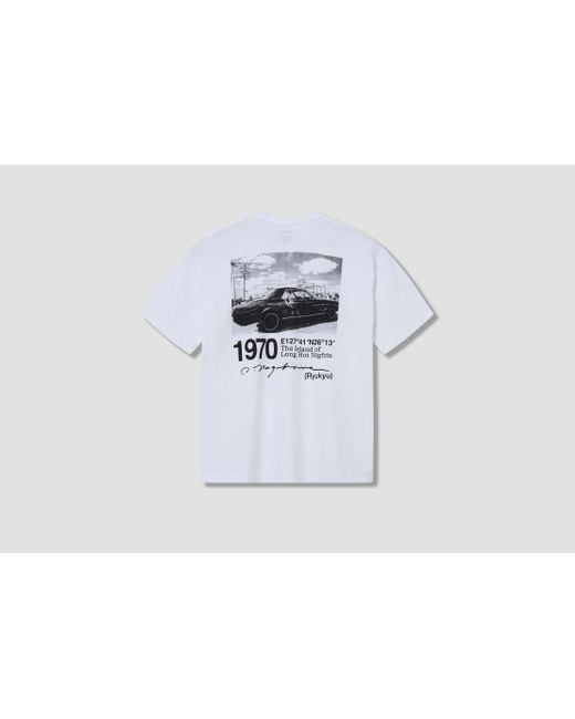 Neighborhood White X Osamu Nagahama Photograph-Print T-Shirt for men