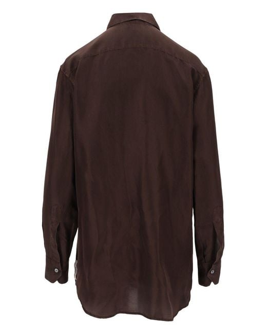 Barena Brown 'Camillo' Shirt