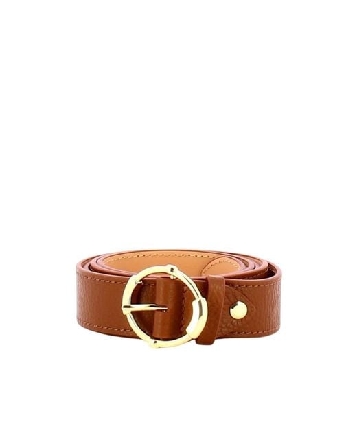 Coccinelle Brown Buckle Belt