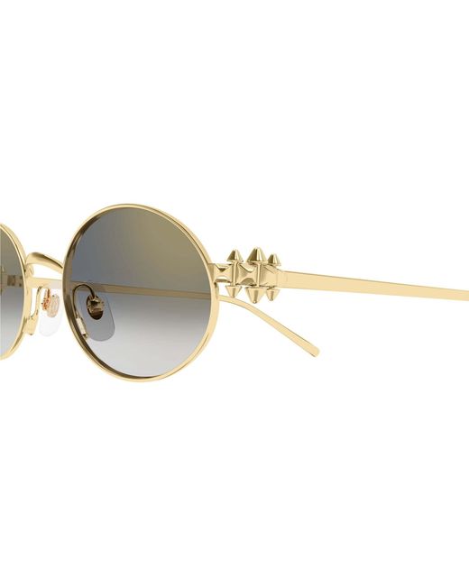Cartier Multicolor Oval Frame Sunglasses