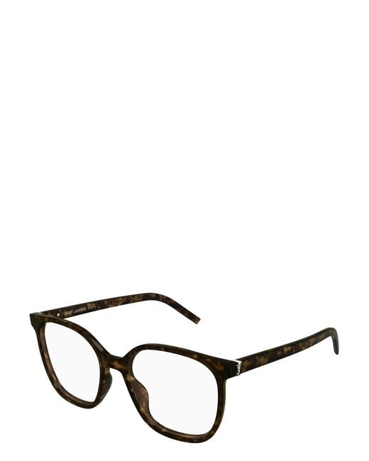 Saint Laurent Multicolor Eyewear Round-Frame Glasses