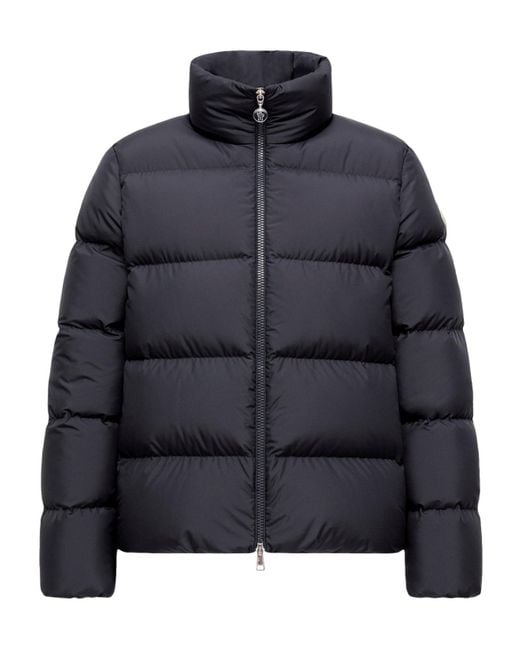 Moncler Blue Mauzun Zip-Up Puffer Jacket