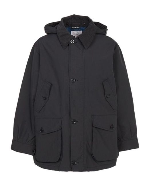 Nanamica Black 2L Pertex Unlimited Field Jacket for men