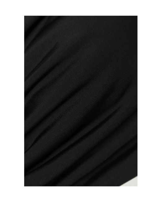 Mara Hoffman Black Cutout Recycled Swimsuit