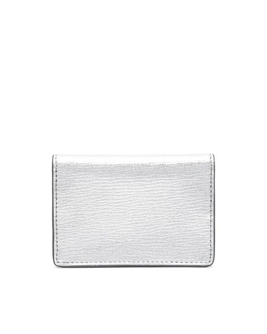 Anya Hindmarch White Snap Card Holder