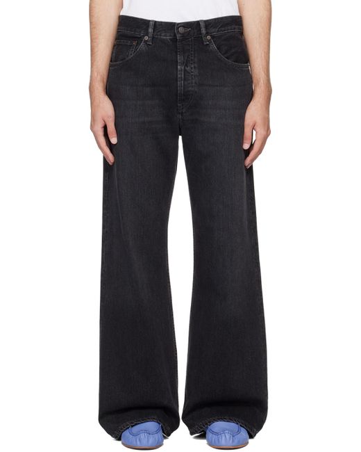 Acne Blue Loose Fit Jeans for men