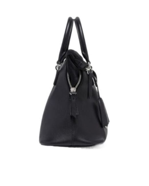 Maison Margiela Black 5Ac Soft Mini Tote Bag