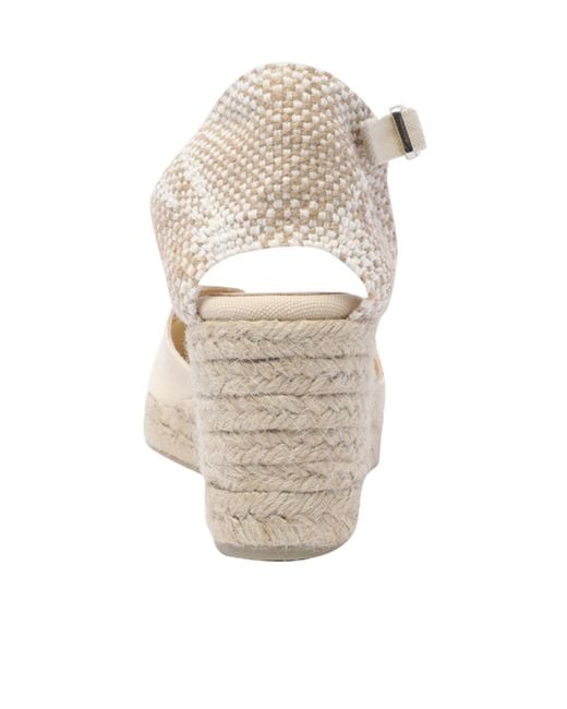 Castaner Natural Castañer Chiarita Wedge-Heel Espadrilles
