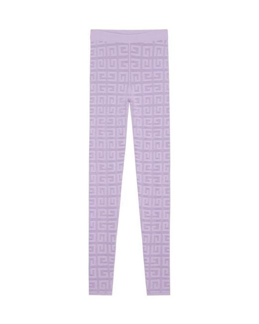Givenchy Purple Legging Pants