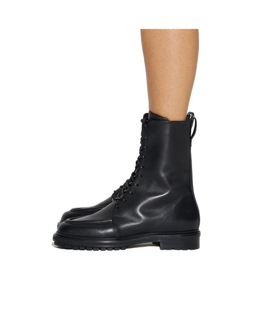 Aeyde Black Tate Boot Ankle Heeled Boots