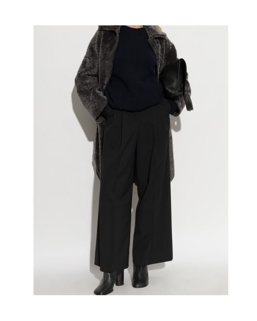 Lisa Yang Blue Anine Ribbed Knitted Sweater