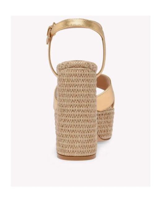 Gianvito Rossi Natural Bebe Platform Sandals