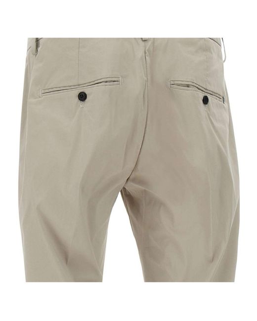 Dondup Gray Gaubert Slim-Fit Pants for men