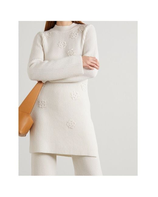 Gabriela Hearst White Long-Sleeved Knitwear
