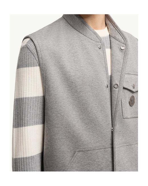 Moncler Gray Catoctin Vest for men