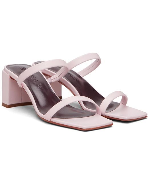 By Far Pink Tanya High-Heeled Sandals