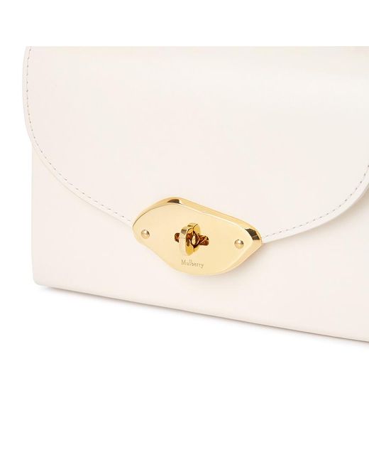 Mulberry Natural Small Lana Foldover-Top Tote Bag
