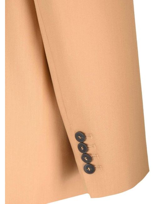 Forte_forte Natural Twill Single-Breasted Jacket