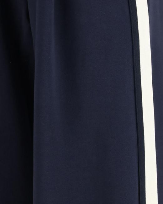 Weekend by Maxmara Blue Perdoni Side-Stripe Drawstring Pants