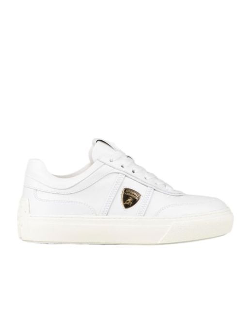 Tod's White Laced Sneakers