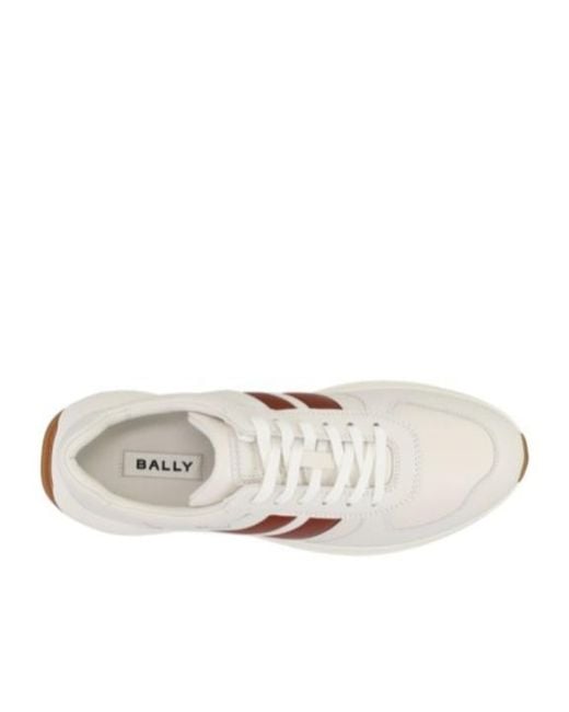 Bally Pink Laced Sneakers for men