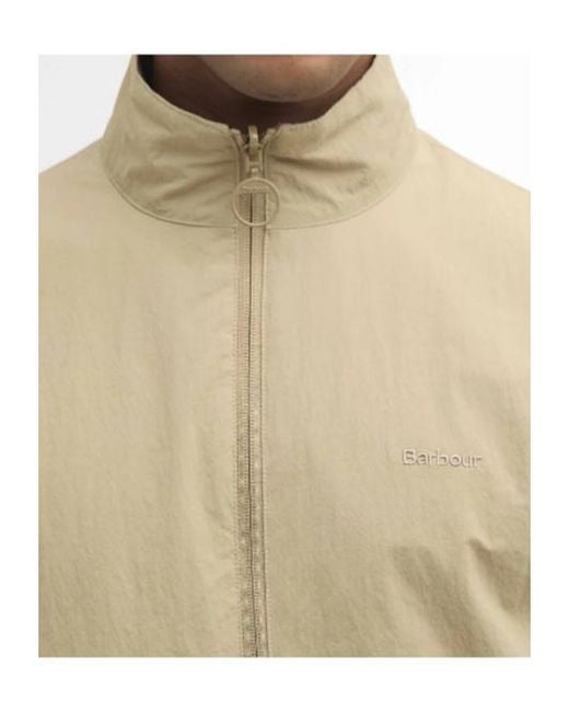 Barbour Green Reversible Korbel Showerproof Jacket for men