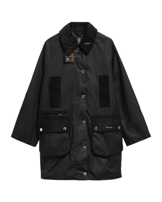 Barbour Black Waxed Cotton Jacket