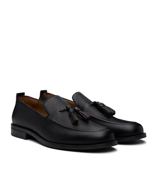 Boss Black Tassel Loafers for men