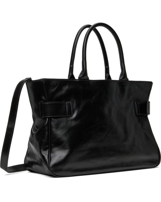 OSOI Black Brocle Shopper Bag