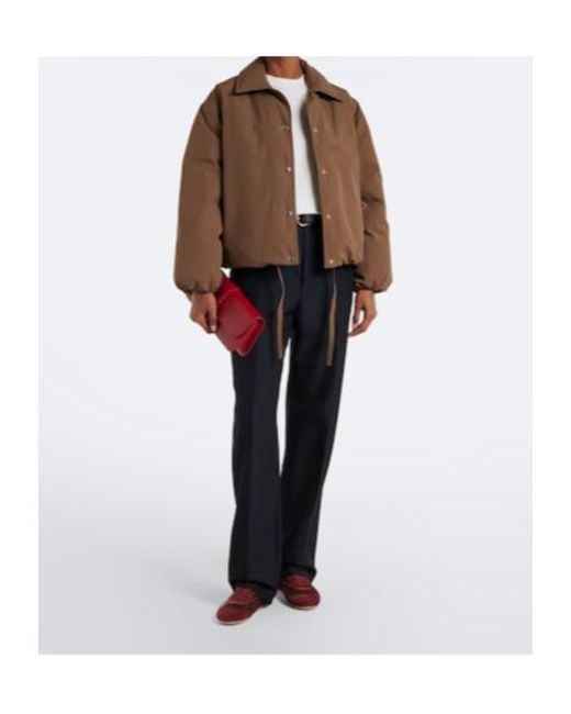 Jil Sander Red Etage Suede-Trimmed Velvet Sneakers