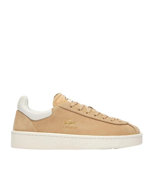 Lacoste Natural Suede Lowtop Sneaker