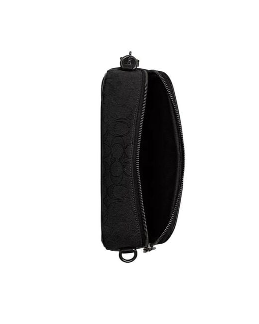 COACH Black Theo Camera Bag for men