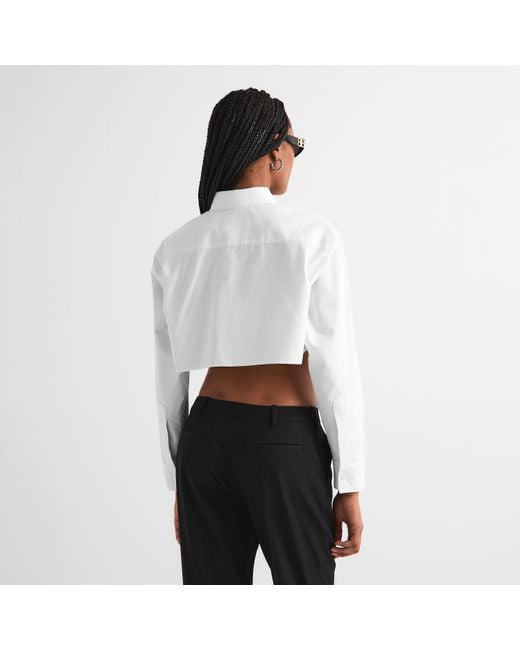 Balenciaga White Long Sleeve Shirt