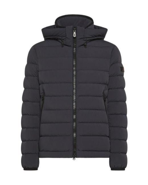 Peuterey Black Boggsns Down Jacket for men