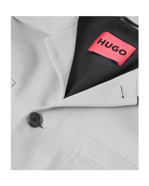 Boss Gray Suit Jacket for men