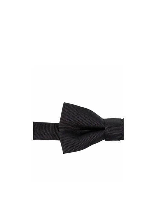 DSquared² White D2 Charming Hook Fastened Bow Tie for men
