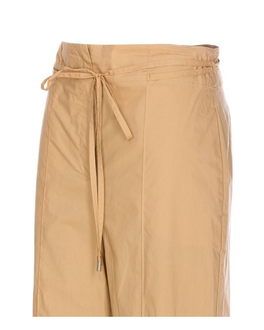 Liu Jo Natural Cotton Trousers