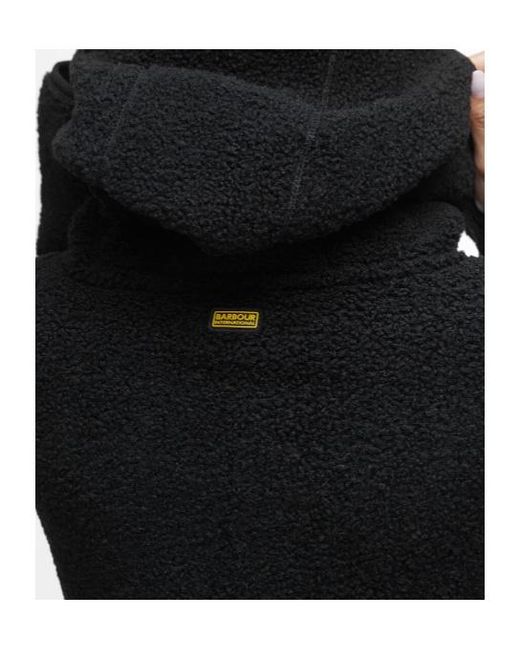 Barbour Black Boston Fleece