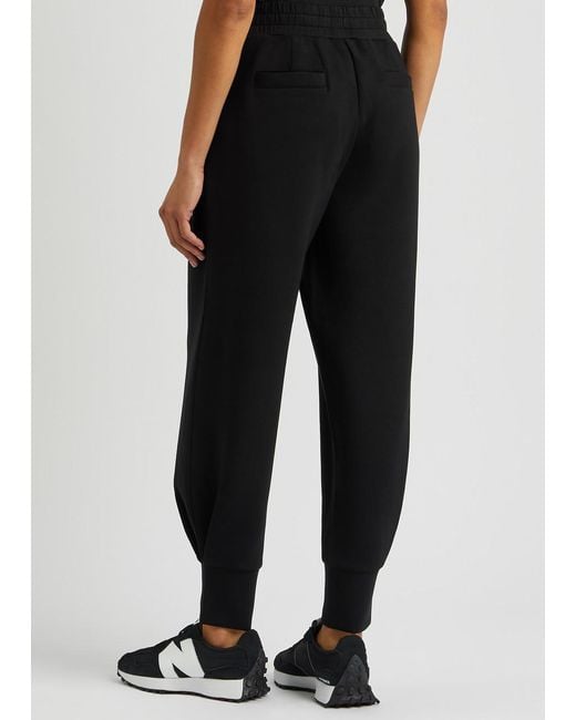 Varley Black The Relaxed Pant Stretch-Jersey Sweatpants