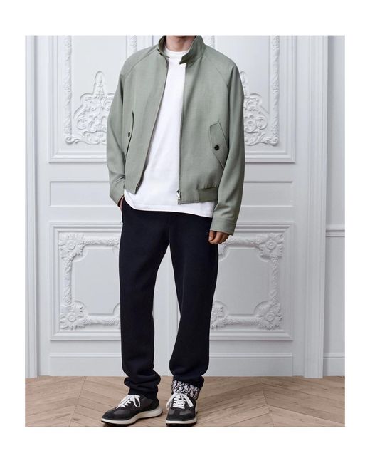 Dior Gray Zipped Jacket for men