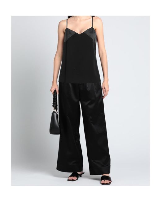 Max Mara Black Back Zipper Strap