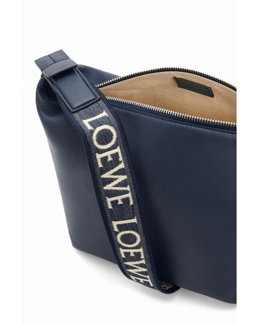 Loewe Blue Small Cubi Crossbody Bag for men