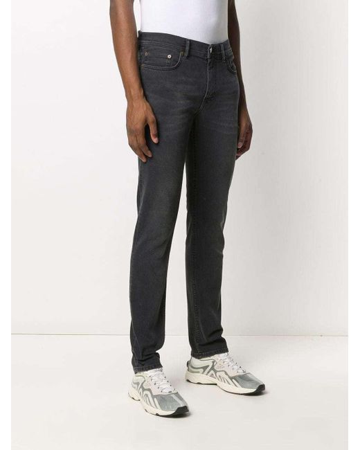 Acne Black Skinny Jeans for men