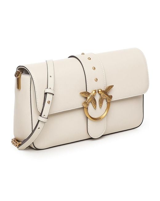 Pinko Natural Love One Slouchy Medium Handbag