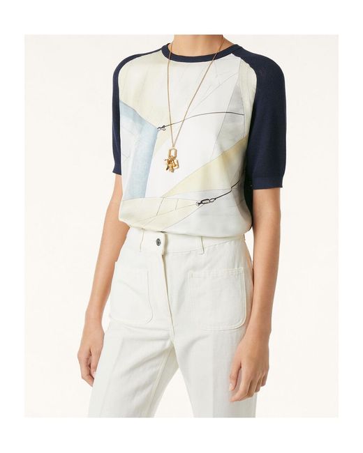 Loro Piana Blue Libeccio Top