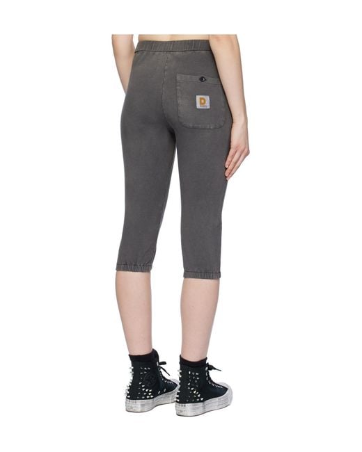 Doublet Gray Printed Casual Pants