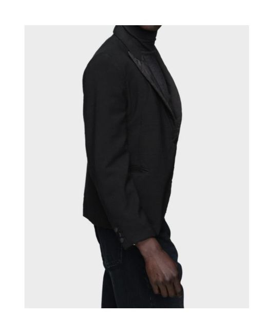 Maison Margiela Black Wool Blazer for men