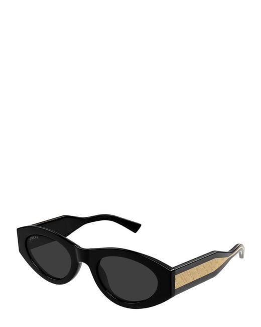 Gucci Black Logo Sunglasses